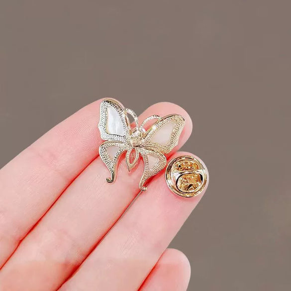 Alloy Animal Butterfly Electroplated Brooch For Women Accessories