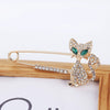 Alloy Animal Cartoon Brooch With Electroplating Multifunctional Unisex Clothing Accessory