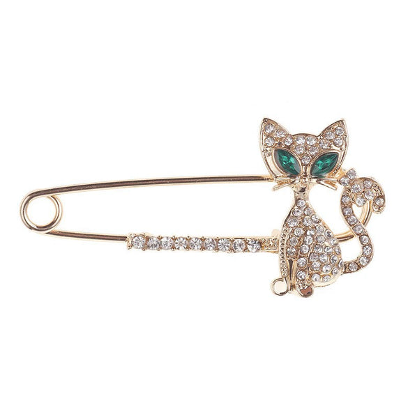 Alloy Animal Cartoon Brooch With Electroplating Multifunctional Unisex Clothing Accessory