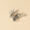 Alloy Animal Deer Diamond Brooch For Women