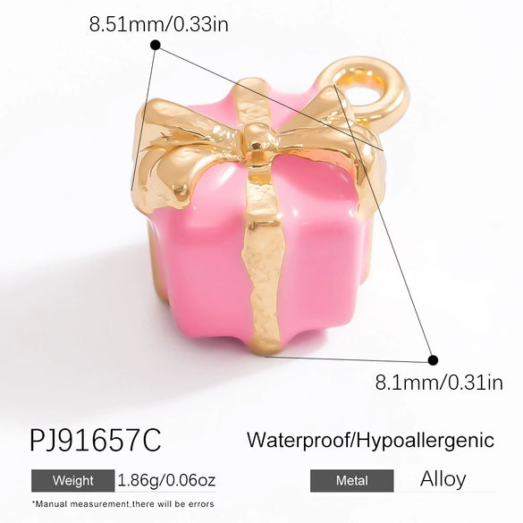 Alloy Animal Elephant Dolphin Pendant Jewelry Accessories Handmade With Electroplating Small Fresh And Cute Style
