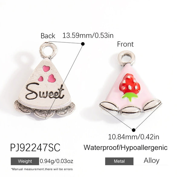 Alloy Animal Elephant Dolphin Pendant Jewelry Accessories Handmade With Electroplating Small Fresh And Cute Style