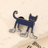 Alloy Animal Geometric Dripping Oil Brooch For Women