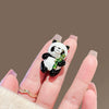 Alloy Animal Panda Brooch Electroplated For Men And Women