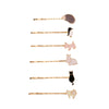 Alloy Animal Rabbit Penguin Hedgehog Electroplated Women's Word Clip Hairpin Trendy Headwear
