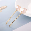 Alloy Animal Rabbit Penguin Hedgehog Electroplated Women's Word Clip Hairpin Trendy Headwear