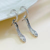 Alloy Animal Snake Women's Exaggerated Fashion Earrings With Electroplating