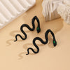 Alloy Animal Snake Women's Fashion Exaggerated Removable Earrings With Electroplating
