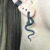 Alloy Animal Snake Women's Fashion Exaggerated Removable Earrings With Electroplating