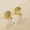 Alloy Animal Style Starfish Women's Earrings Electroplated