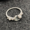 Alloy Animal Zodiac Style Stacked Turtles Ring Set Electroplated With 14K Gold