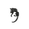 Alloy Animal Zodiac Three Dimensional Electroplated Women's Earrings Leopard Cat Dinosaur
