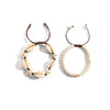 Alloy Animals Style Double Shell Necklace With Electroplating Process