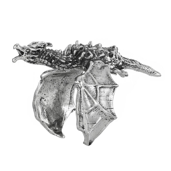 Alloy Animals Zodiac Retro Style Open Finger Ring For Men And Women With Old Design