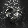 Alloy Animals Zodiac Retro Style Open Finger Ring For Men And Women With Old Design