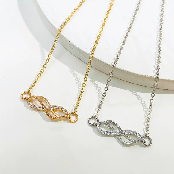 Alloy Anklet For Women With Retro Infinite Symbol And Letters Numbers Text Pattern Inlaid With Artificial Gemstone And Semiprecious Stone
