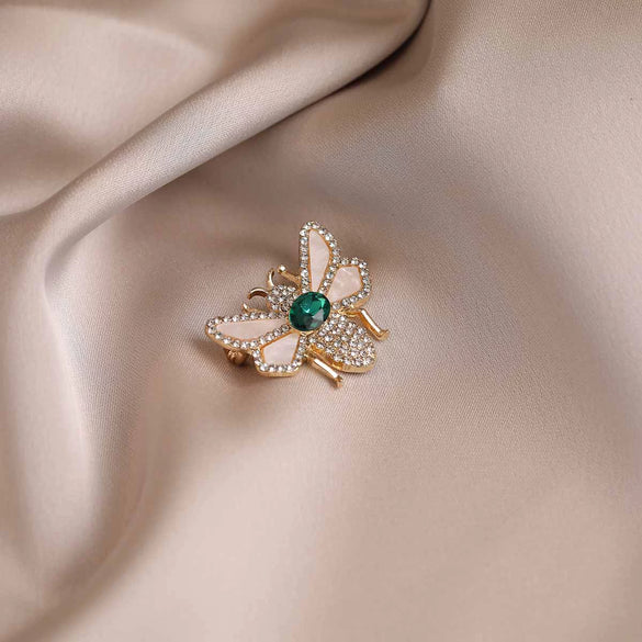 Alloy Antiglare Bee Brooch Electroplated Minimalist Animal Style Women's