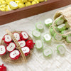 Alloy Apple Loose Beads Baking Paint Diy Bracelet Necklace Beading Material