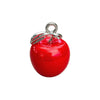 Alloy Apple Pendant Car Ornament Diy Jewelry Accessories Keychain Bag Pendant Electroplated