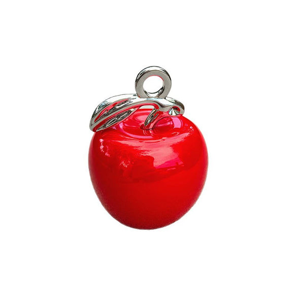 Alloy Apple Pendant Car Ornament Diy Jewelry Accessories Keychain Bag Pendant Electroplated