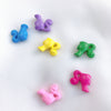 Alloy Baking Varnish Candy Color Cartoon Character Style Beaded Handmade Jewelry Material Necklace Bracelet Mobile Phone Chain
