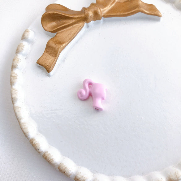 Alloy Baking Varnish Candy Color Cartoon Character Style Beaded Handmade Jewelry Material Necklace Bracelet Mobile Phone Chain