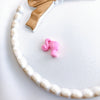 Alloy Baking Varnish Candy Color Cartoon Character Style Beaded Handmade Jewelry Material Necklace Bracelet Mobile Phone Chain