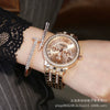 Alloy Band Quartz Watch For Couple Business Style Round Dial