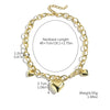 Alloy Beads Heart Shaped Electroplated Modern Retro Light Luxury Women's Ochain Necklace