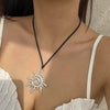 Alloy Bohemian Conch Mermaid Pendant Clavicle Necklace With Animals Zodiac Pattern And Electroplating Treatment