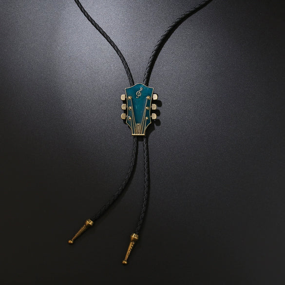 Alloy Bolo Tie Retro Geometric And Plaid Style Unisex Accessories