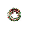 Alloy Bow Christmas Wreath Brooch For Women