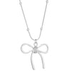 Alloy Bow Elegant Electroplating Necklace For Women