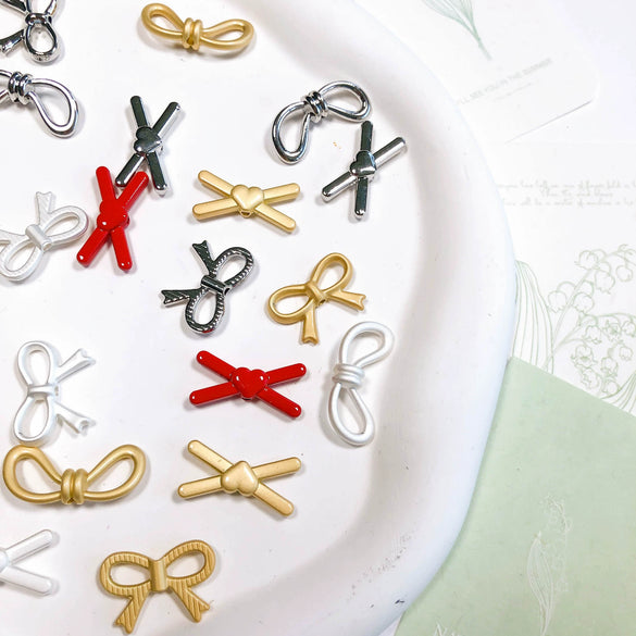 Alloy Bow Hair Accessories Hairpin Love Style Jewelry Accessories