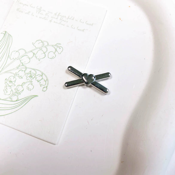 Alloy Bow Hair Accessories Hairpin Love Style Jewelry Accessories