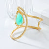 Alloy Bracelet Electroplating Geometric Hip Hop Ladies Jewelry