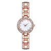 Alloy Bracelet Rhinestone Twopiece Fashion Watches For Men And Women Students