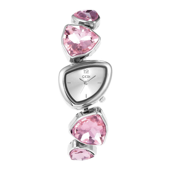Alloy Bracelet Watch Irregular Crystal Strap Light Luxury Fashion Design