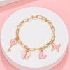 Alloy Bracelet With Geometric Animal Zodiac Pattern Electroplated For Women
