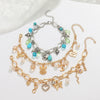 Alloy Bracelet With Geometric Animal Zodiac Pattern Electroplated For Women