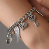 Alloy Bracelet With Geometric Animal Zodiac Pattern Electroplated For Women