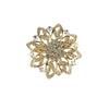 Alloy Brooch Diamond Geometric Style Electroplating For Women And Unisex