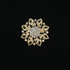 Alloy Brooch Diamond Geometric Style Electroplating For Women And Unisex