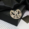 Alloy Brooch Luxury Retro Style With Flower And Star Pattern Electroplated