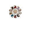 Alloy Brooch Luxury Retro Style With Flower And Star Pattern Electroplated