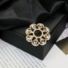 Alloy Brooch Luxury Retro Style With Flower And Star Pattern Electroplated