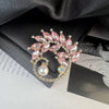 Alloy Brooch Luxury Retro Style With Flower And Star Pattern Electroplated