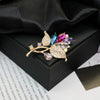 Alloy Brooch Luxury Retro Style With Flower And Star Pattern Electroplated