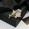 Alloy Brooch Luxury Retro Style With Flower And Star Pattern Electroplated