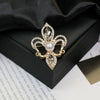 Alloy Brooch Star Animal Flower Bow Leaf Pattern Electroplating Simple Fashionable Personality